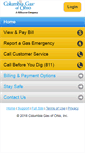 Mobile Screenshot of columbiagasohio.com